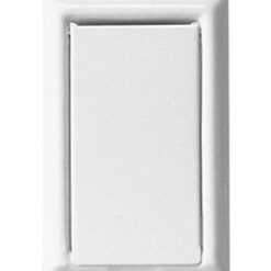 Vacuum contact AV - metal - white - microswitch