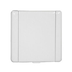 Vacuum contact ES - metal - white - pinjack