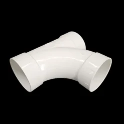 PVC T-piece 90° drawn - 51mm/2"