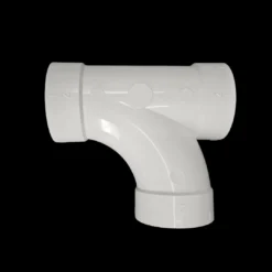 PVC T-piece 90° drawn - 51mm/2"