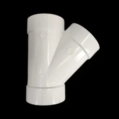 PVC T-piece 45° - 51mm/2"