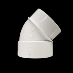 PVC elbow 45° socket-spigot 51mm/2"