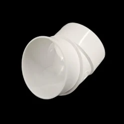 PVC elbow 45° socket-spigot 51mm/2"