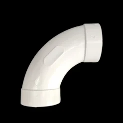 PVC Bend 90° drawn sleeve-sleeve 51mm/2"