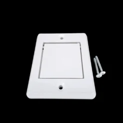 Discharge grille for facade - EF - white