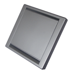 Vacuum contact QA - plastic - pinjack - stainless steel look