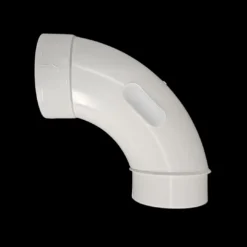 PVC elbow 90° drawn socket-spigot 51mm/2"