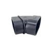 SlimLine Bocht 45° - Mof-Spie - Lateraal